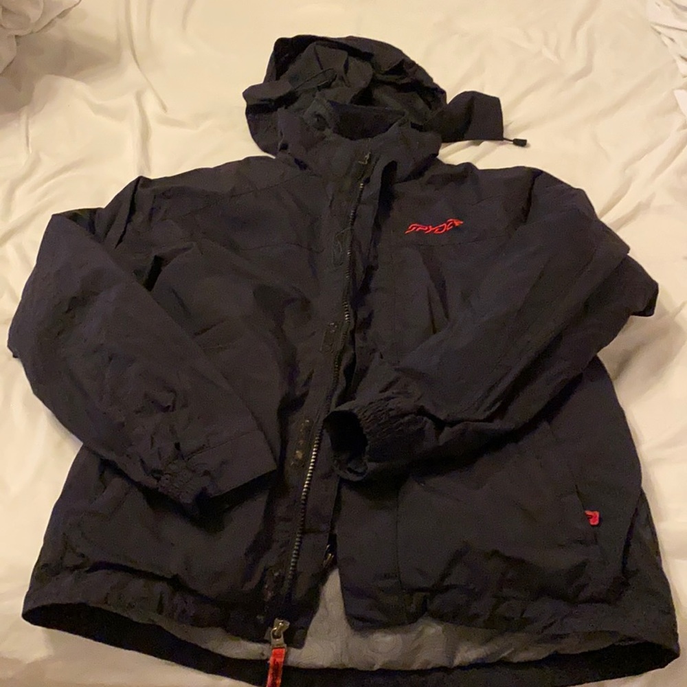 Boy Spyder 2 and 1 coat and jacket size 14